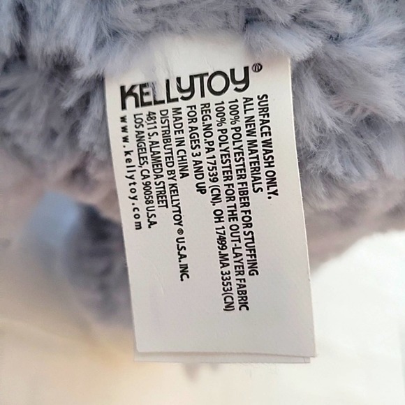 Kellytoy Plush Alpaca Llama with Blanket Stitched On Soft and Cuddly About 10" - Picture 7 of 9